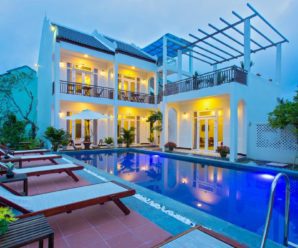 #10 biệt thự (villa) Hội An giá rẻ, đẹp, có hồ bơi riêng cho thuê du lịch nghỉ dưỡng