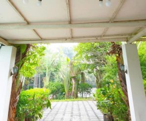 Homestay villa Tree House Ba Vì Hà Nội (3 phòng ngủ)- có hồ câu, karaoke, sân vườn rộng