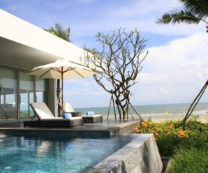 Biệt thự sát biển (BeachFront villa) The Ocean Đà Nẵng resort 5 phòng ngủ có hồ bơi riêng