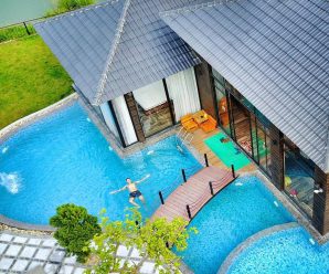 Villa An Viên House Hồ Đồng Đò, Sóc Sơn 3 phòng ngủ – biệt thự homestay nhà vườn đẹp